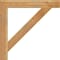 Ekena Millwork Traditional Block Rough Sawn Bracket, Western Red Cedar, 4"W x 32"D x 32"H BKT04X32X32TRA05RWR - alternate 3